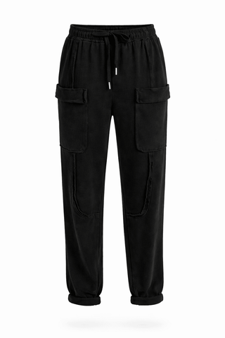 Relaxed Routine Italian Pant - Black
