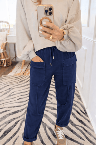 Relaxed Routine Italian Pant - Navy