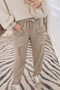 Relaxed Routine Italian Pant - Taupe