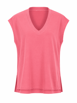 Relaxed V-Neck Top
