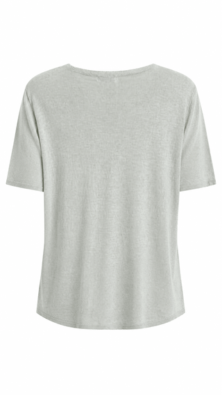 Rockstar Paws Italian Graphic Top- Sage