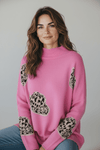 Rodeo Diva Mock Neck Sweater-140 Sweaters-entro-Coastal Bloom Boutique, find the trendiest versions of the popular styles and looks Located in Indialantic, FL