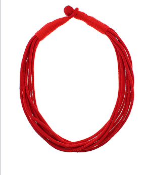 Threads of Passion Necklace - Red-230 Jewelry-GS JEWELRY-Coastal Bloom Boutique, find the trendiest versions of the popular styles and looks Located in Indialantic, FL