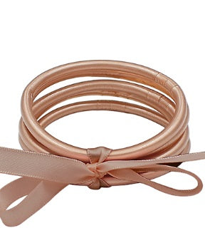 Stef’s Mediterranean Waterproof Bracelets - Rose/Gold-230 Jewelry-GS JEWELRY-Coastal Bloom Boutique, find the trendiest versions of the popular styles and looks Located in Indialantic, FL