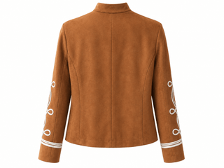 Saddle & Style Italian Jacket- Camel