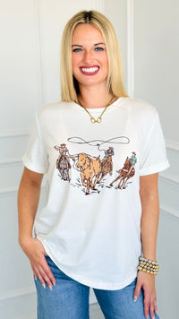 Saddle Trail Western Graphic Tee