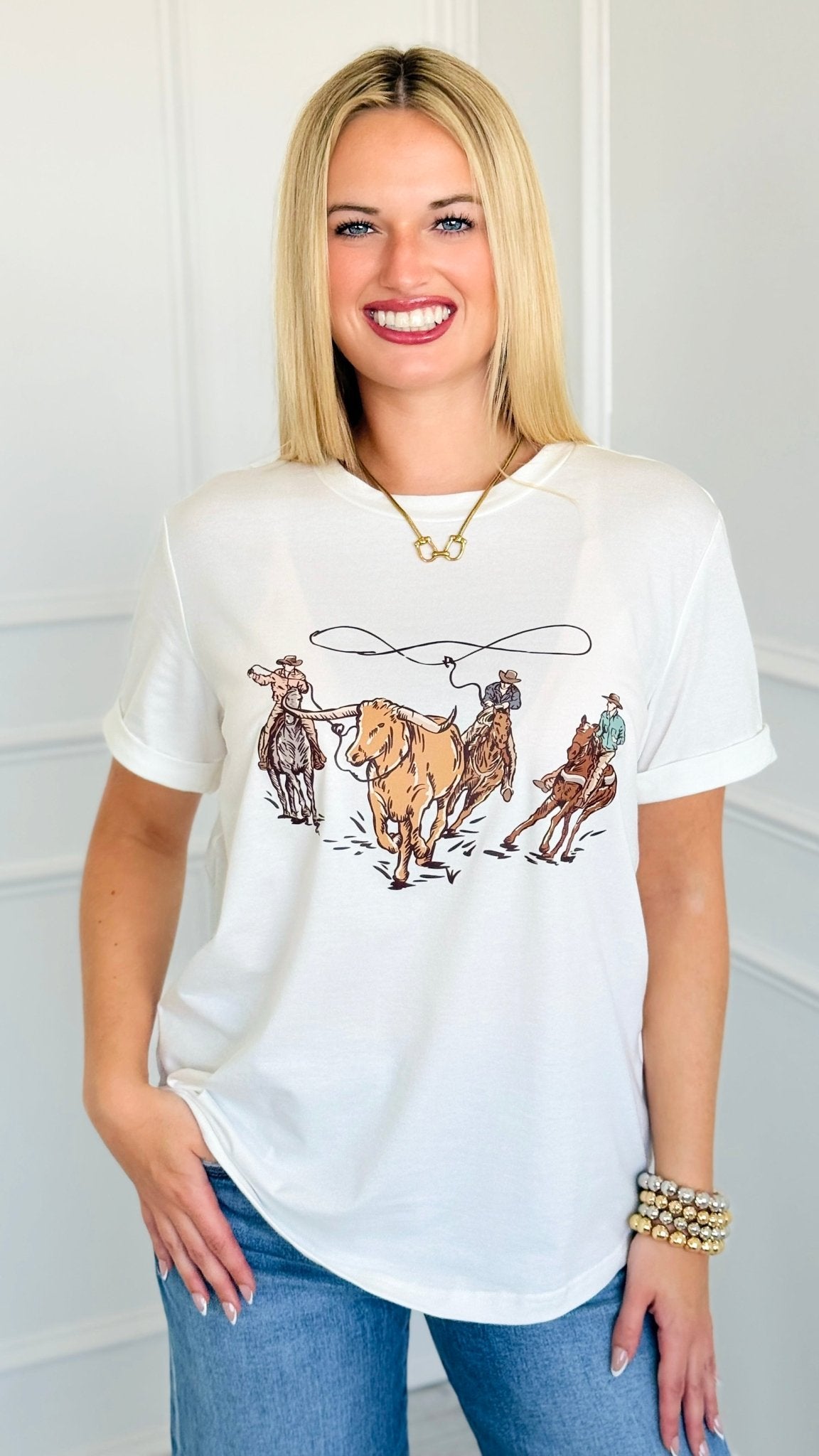 Saddle Trail Western Graphic Tee
