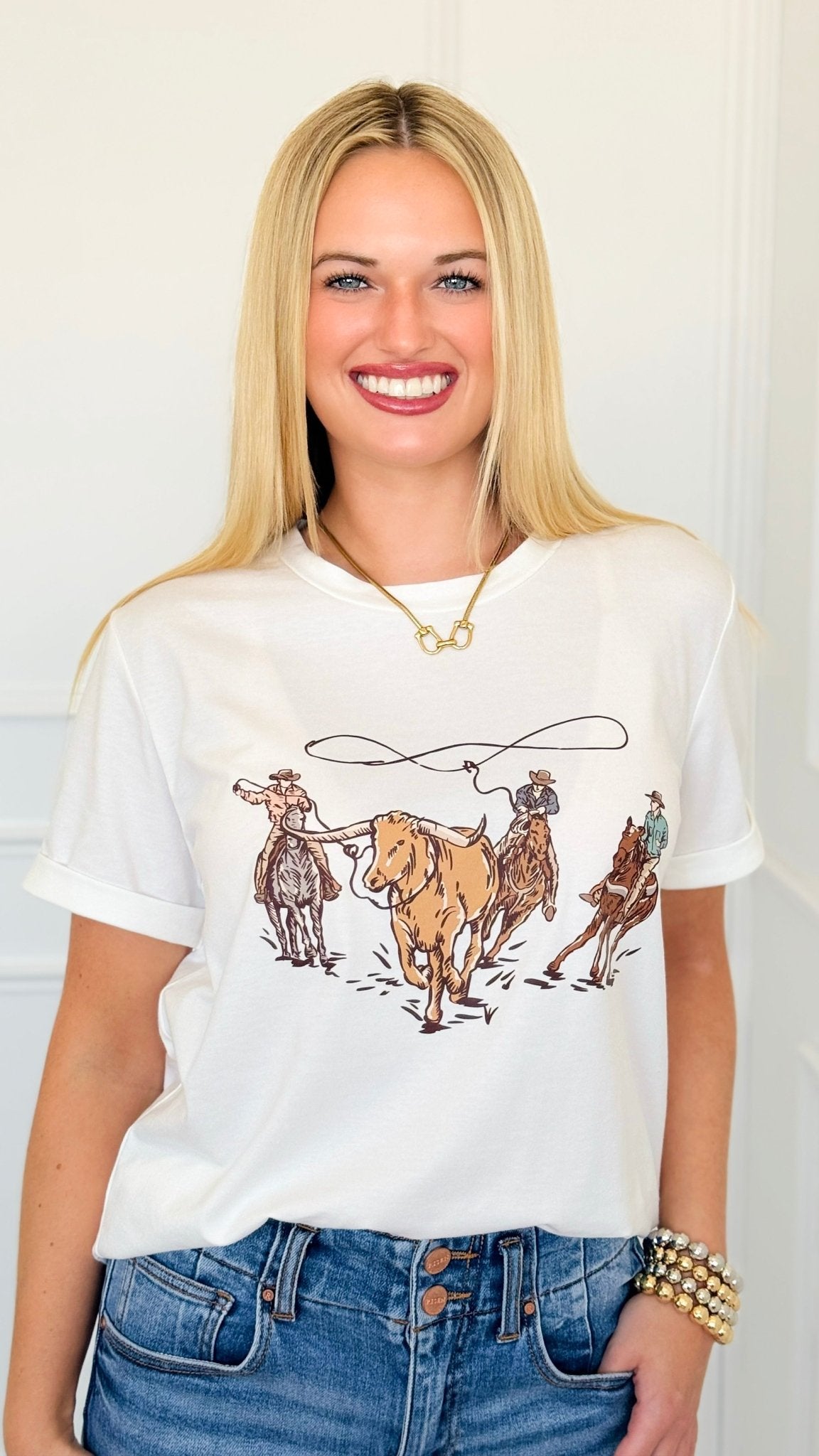 Saddle Trail Western Graphic Tee