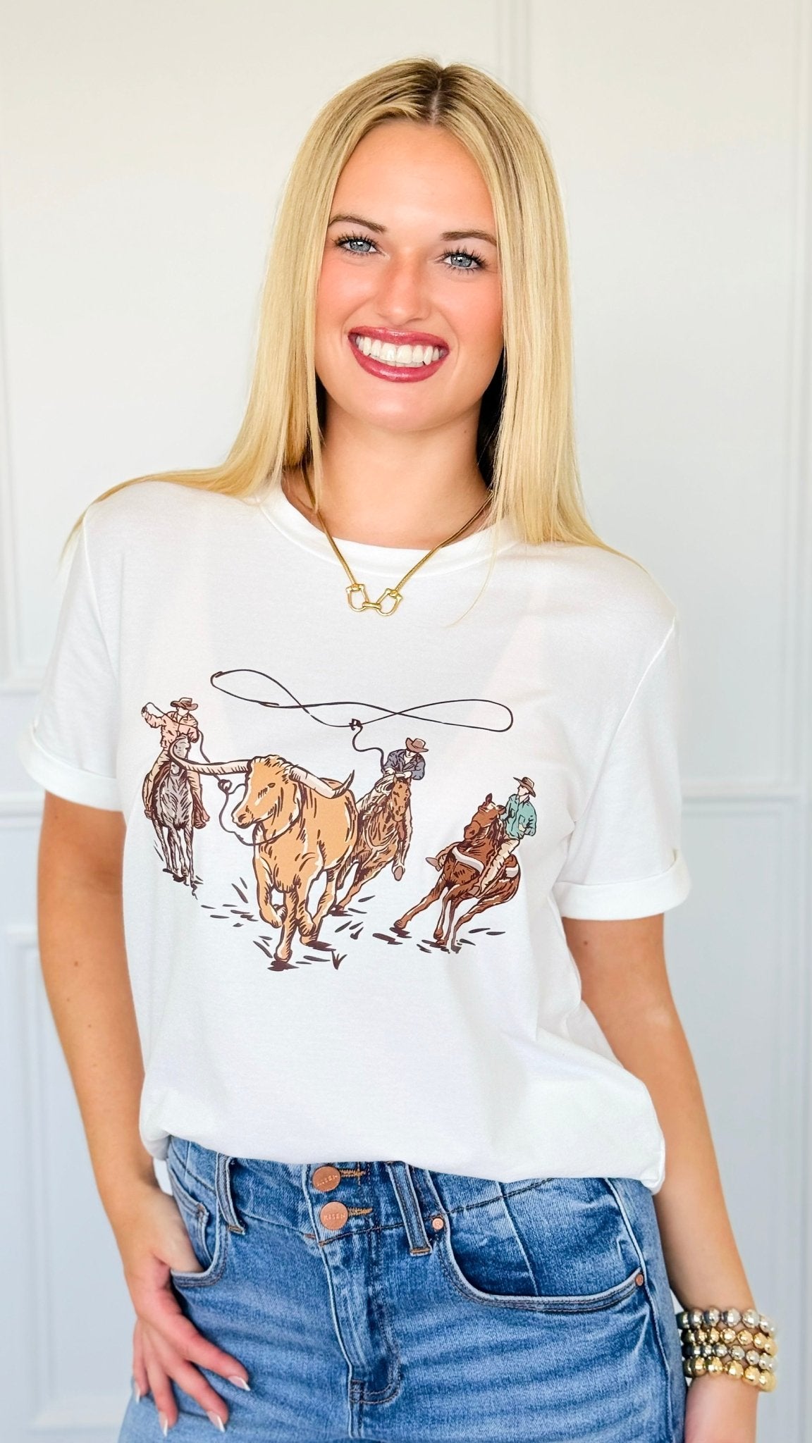 Saddle Trail Western Graphic Tee