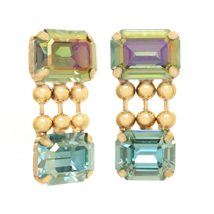 Sadie Earrings - Antique Gold - TOVA-230 Jewelry-TOVA-Coastal Bloom Boutique, find the trendiest versions of the popular styles and looks Located in Indialantic, FL