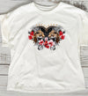 Savage Love Italian Graphic T-Shirt-110 Short Sleeve Tops-FIRSTAGE-Coastal Bloom Boutique, find the trendiest versions of the popular styles and looks Located in Indialantic, FL