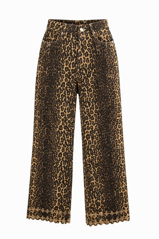 Savanna Lace Hem Statement Trouser