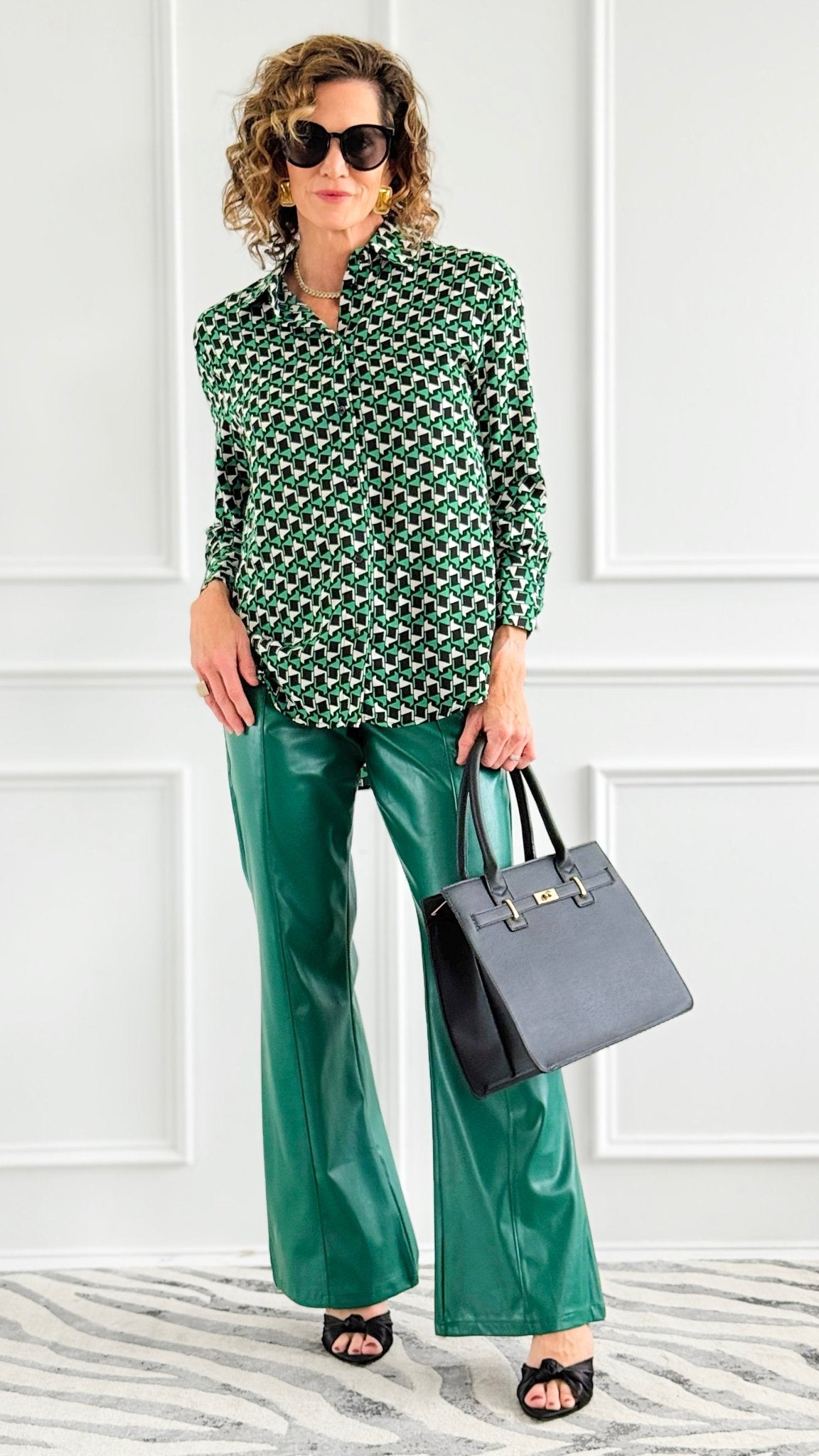 Sculpt High Rise Pants-170 Bottoms-GLAM-Coastal Bloom Boutique, find the trendiest versions of the popular styles and looks Located in Indialantic, FL