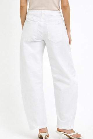 Sculpted Ease Barrel Pants