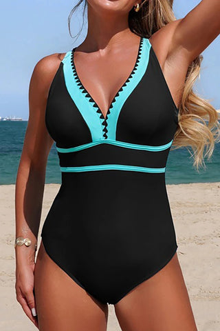 Sculpted Lines Ocean Edge Swimsuit