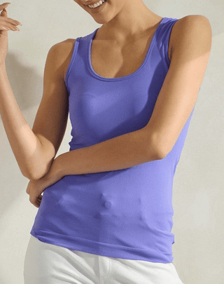 Seamless Scoop Neck Tank - Very Peri