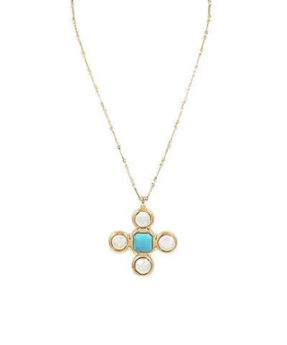 Seaside Clover Charm Necklace