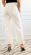 Seaside Edit Frayed Hem Pants-100 Pants-SO ME-Coastal Bloom Boutique, find the trendiest versions of the popular styles and looks Located in Indialantic, FL