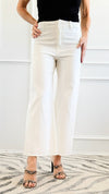 Seaside Edit Frayed Hem Pants-100 Pants-SO ME-Coastal Bloom Boutique, find the trendiest versions of the popular styles and looks Located in Indialantic, FL