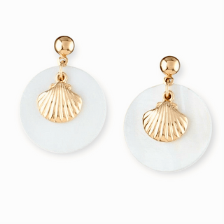 Seaside Shine Drop Earrings-230 Jewelry-H&D-Coastal Bloom Boutique, find the trendiest versions of the popular styles and looks Located in Indialantic, FL