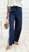 Seaside Stroll Wide-Leg Pants-170 Bottoms-ROUSSEAU-Coastal Bloom Boutique, find the trendiest versions of the popular styles and looks Located in Indialantic, FL