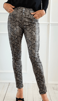 Serpent Shine Pants-Pants-SASU UNICORN-Coastal Bloom Boutique, find the trendiest versions of the popular styles and looks Located in Indialantic, FL