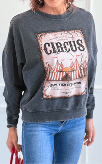 Showtime Circus Italian Sweatshirt-110 Long Sleeve Tops-FIRSTAGE-Coastal Bloom Boutique, find the trendiest versions of the popular styles and looks Located in Indialantic, FL