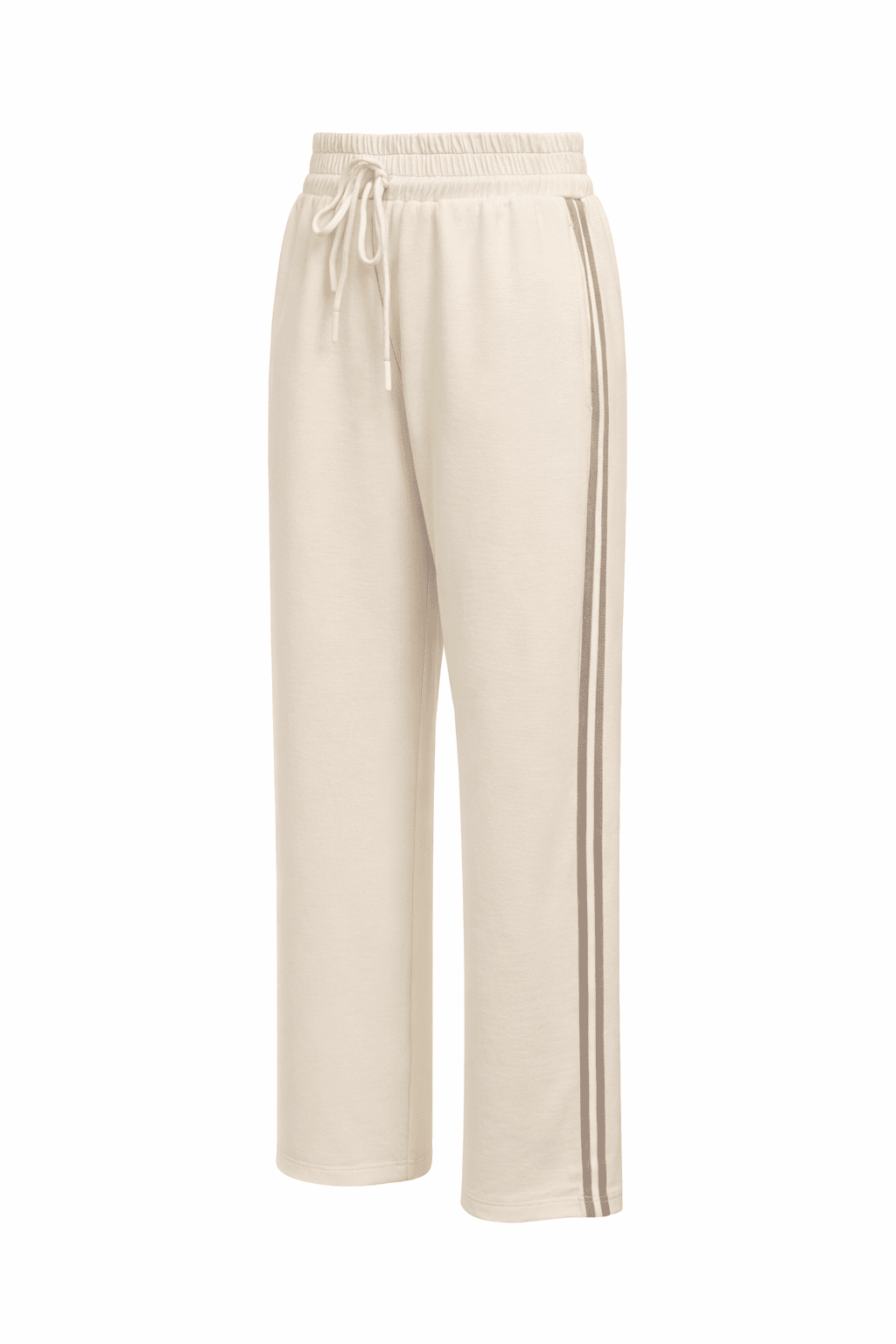 Side Stripe Lounge Pants - Ecru