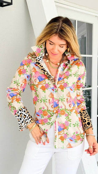 Silk Route Italian Hampton Blouse
