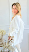 Snowfall Radiant Turtleneck Italian Knit Sweater-140 Sweaters-Italianissimo-Coastal Bloom Boutique, find the trendiest versions of the popular styles and looks Located in Indialantic, FL