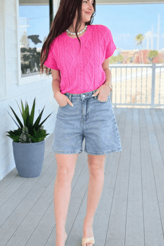 Soft Horizon Shorts - Medium Denim
