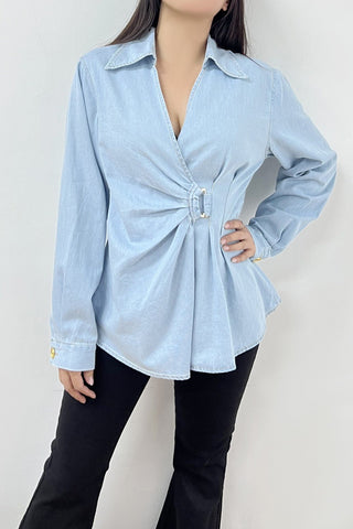 Soft Horizon Silhouette Top