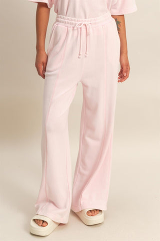 Soft Lounge Drift Pants - Soft Pink