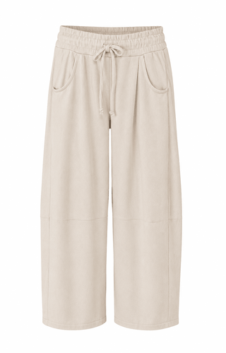 Soft Motion Barrel Pant - Beige