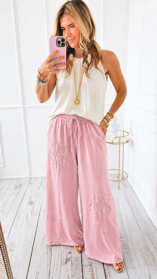 Soft Petal Drift Pants