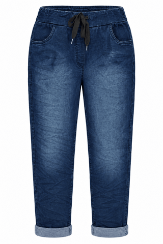 Soft Wash Denim Italian Jogger