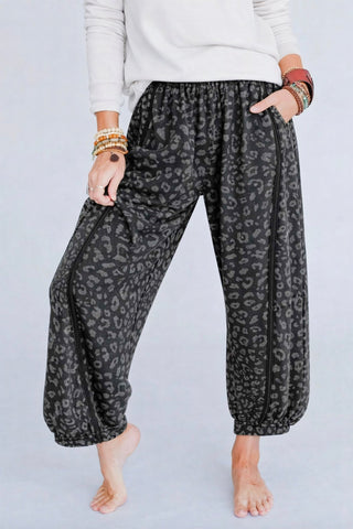 Soft Wild Italian Jogger Pant - Black