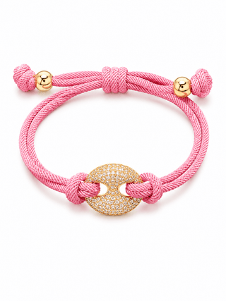 Sparkling Pave Connector Bracelet