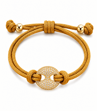 Sparkling Pave Connector Bracelet
