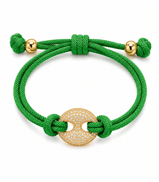Sparkling Pave Connector Bracelet