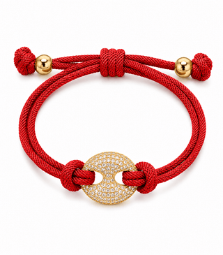 Sparkling Pave Connector Bracelet