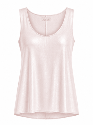 Spotlight Ready Italian Tank Top- Light Pink