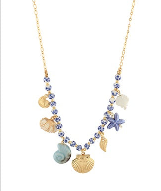 Seaside Charm Necklace-230 Jewelry-GS JEWELRY-Coastal Bloom Boutique, find the trendiest versions of the popular styles and looks Located in Indialantic, FL