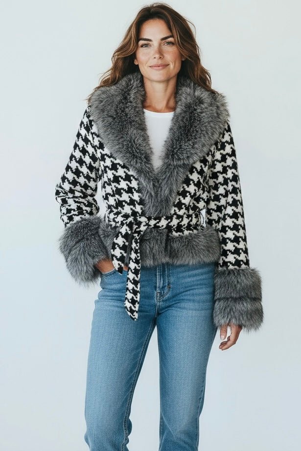 St. Moritz Luxe Fur Cape-160 Jackets-Chasing Bandits-Coastal Bloom Boutique, find the trendiest versions of the popular styles and looks Located in Indialantic, FL