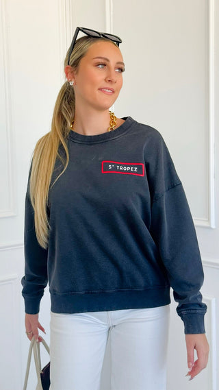 St Tropez Escape Italian Sweatshirt