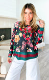 Starlit Eden Italian Emilia Knit Sweater-140 Sweaters-SORPRESA-Coastal Bloom Boutique, find the trendiest versions of the popular styles and looks Located in Indialantic, FL