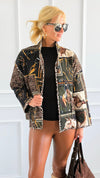 Stirrup & Reins Italian Jacket-160 Jackets-SIERRA S.R.L.-Coastal Bloom Boutique, find the trendiest versions of the popular styles and looks Located in Indialantic, FL