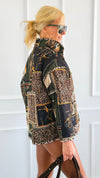 Stirrup & Reins Italian Jacket-160 Jackets-SIERRA S.R.L.-Coastal Bloom Boutique, find the trendiest versions of the popular styles and looks Located in Indialantic, FL