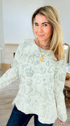 Style Legacy Italian Milano Sweater-140 Sweaters-SORPRESA-Coastal Bloom Boutique, find the trendiest versions of the popular styles and looks Located in Indialantic, FL