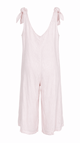 Summer Plans Linen Italian Romper